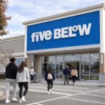 Shoppers entering a Five Below store as the retailer prepares to open nine new US locations in 2026.