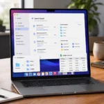 Gemini Spark running in the Google Gemini app for macOS with AI-powered file organization and desktop automation.