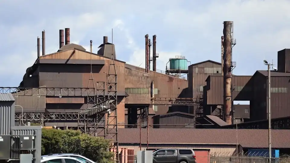 Liberty Bell Bay manganese smelter in northern Tasmania before its closure.