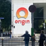 Origin Energy building following the 2026 data breach affecting approximately 900,000 customers.