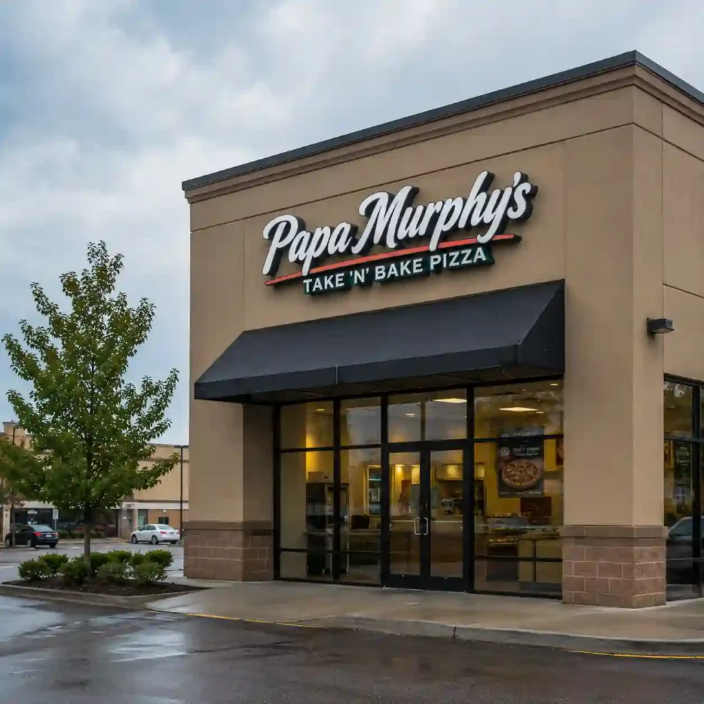 Exterior of a Papa Murphy's restaurant after MTY Food Group announced plans to close nearly 50 underperforming stores.