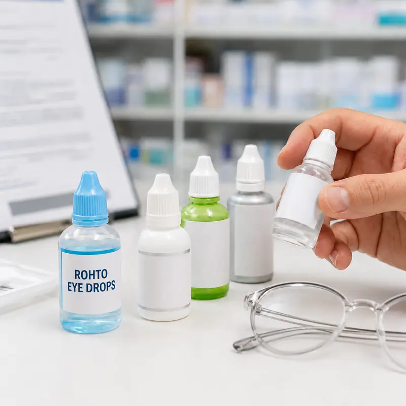Rohto cooling eye drop bottles affected by the 2026 nationwide sterility recall
