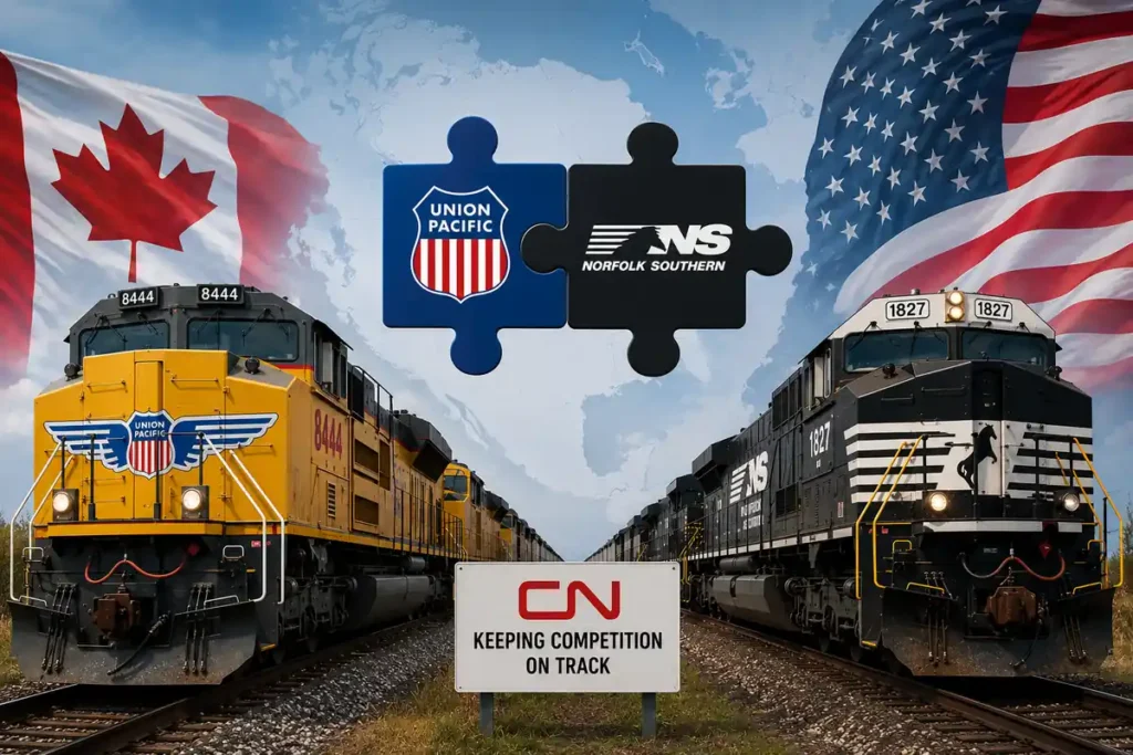What Is the UP–NS Railway Merger and Why Is CN Fighting It?