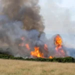 Hopeman Fire Today: Huge Blaze Near Caravan Park Leaves Hundreds Without Power