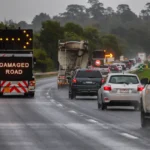 Monster Bunyip Pothole Damages Dozens of Cars on Princes Freeway