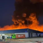 Harwich Fire Today: 35 Firefighters Battle Huge Warehouse Blaze as Smoke Seen for Miles
