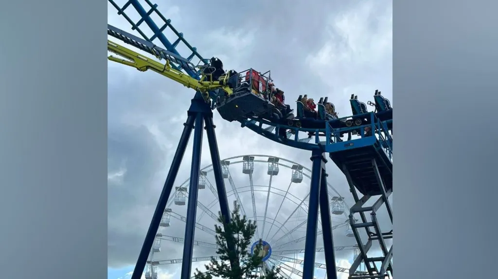 Pleasurewood Hills Lowestoft Rollercoaster