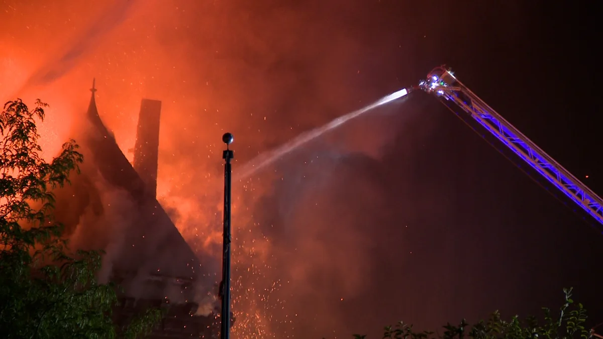Historic Friendship Baptist Church destroyed in Cleveland fire