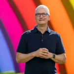 Apple (AAPL) Stock Falls 1.25% as Tim Cook Steps Down After 15 Years