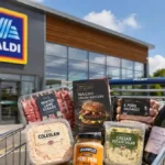 Aldi supermarket shopping trolley representing the £100 voucher giveaway for 2026