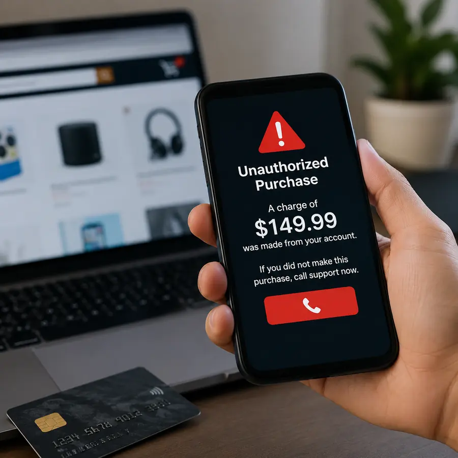 Apple and Amazon Users Warned: Don’t Respond If You See This $149.99 Charge Alert