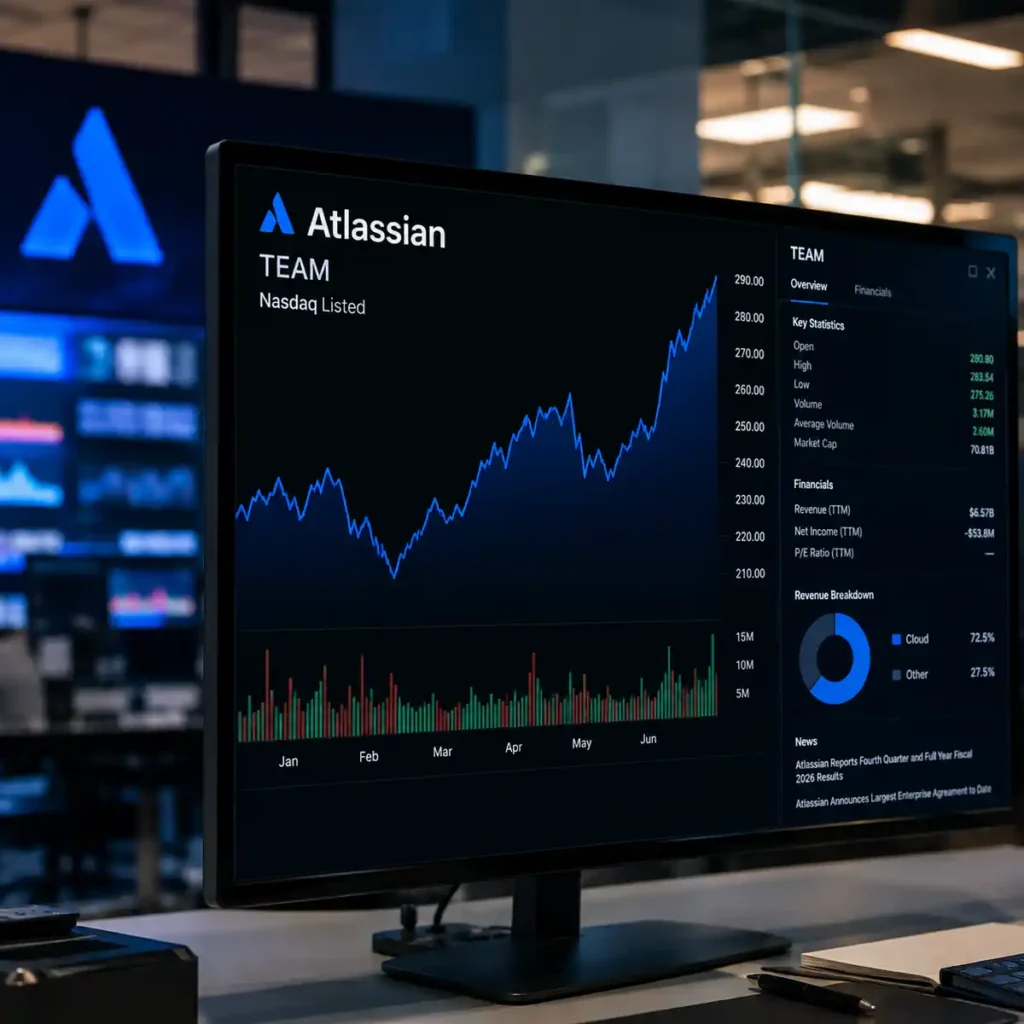 Atlassian TEAM stock rises following strong earnings, cloud growth and increased AI adoption.