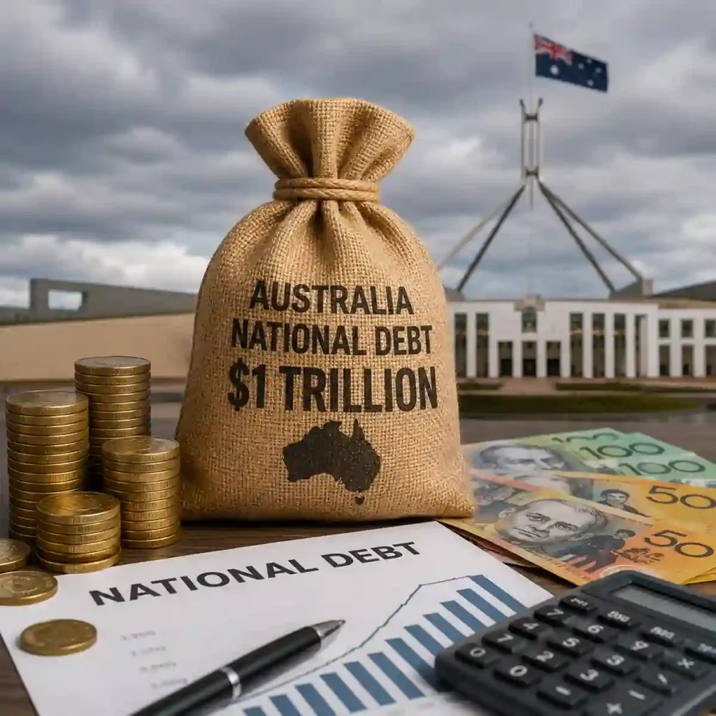 Australia’s National Debt Hits $1 Trillion