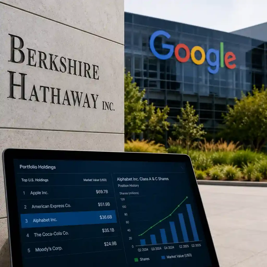 Berkshire Hathaway Adds $17 Billion to Alphabet Stake