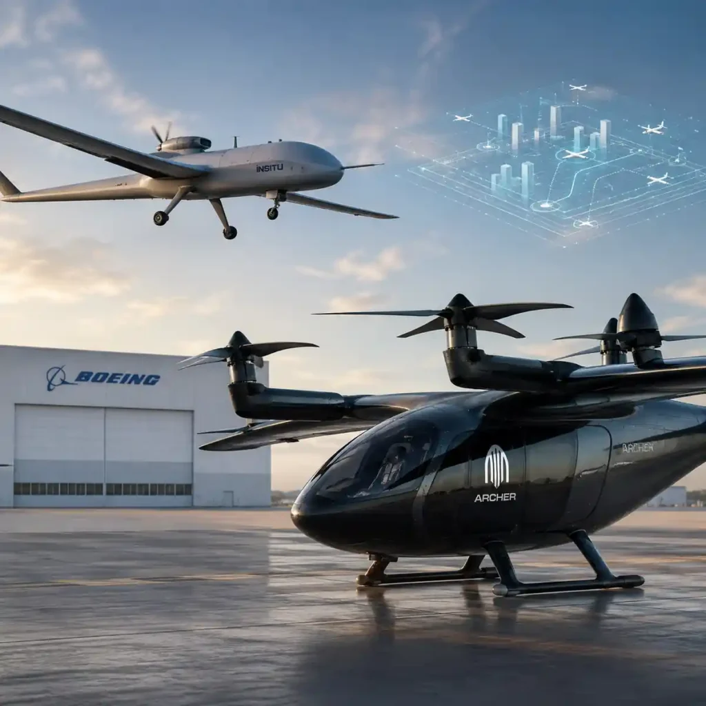 Boeing Sells Air Taxi and Drone Businesses to Archer Aviation for 19.75% Stake