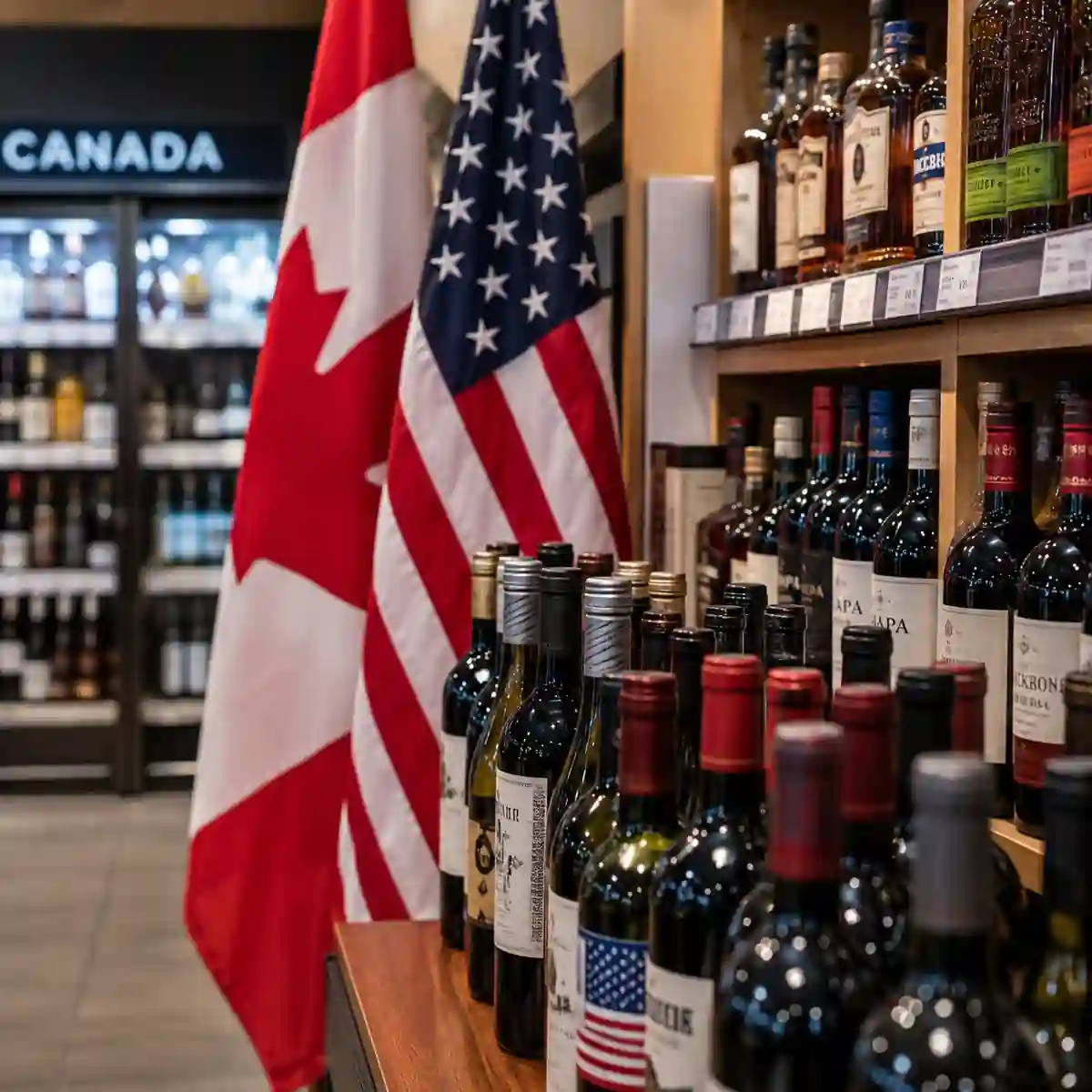 Canada-U.S. Trade Deal: U.S. Alcohol Must Return to Canadian Shelves, Sources Say