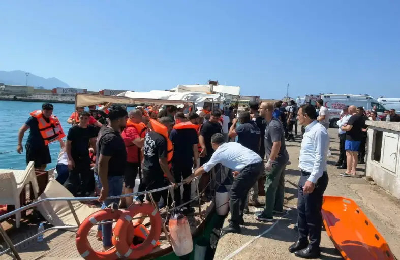 Filo Jet ferry capsized off northern Cyprus during search and rescue operation