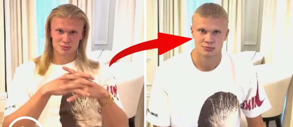 Erling Haaland new short haircut 2026 ahead of Manchester City Premier League opener
