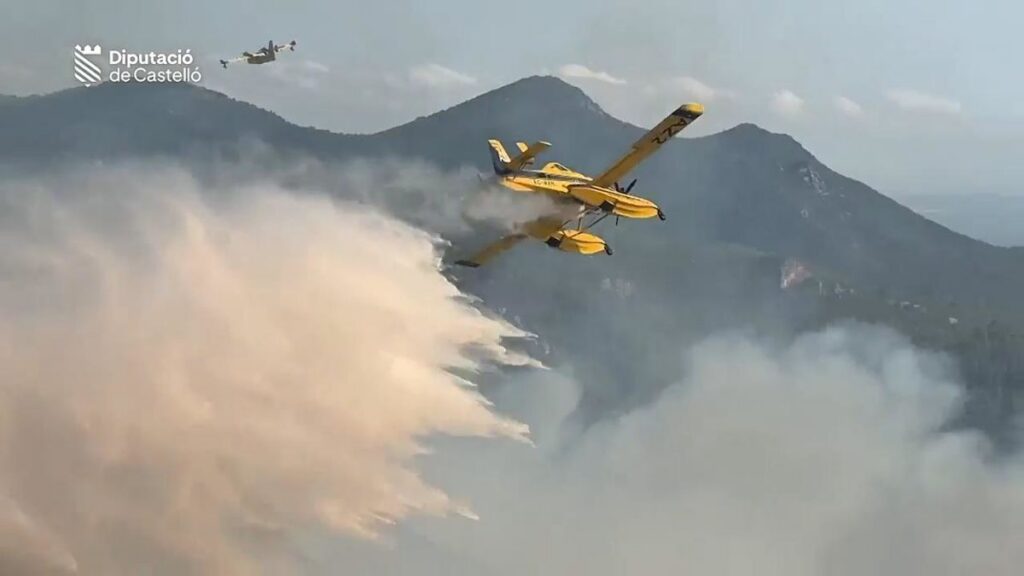 Spain Wildfire Today: