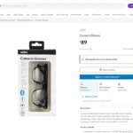 Kmart $89 Camera Glasses Sell Out