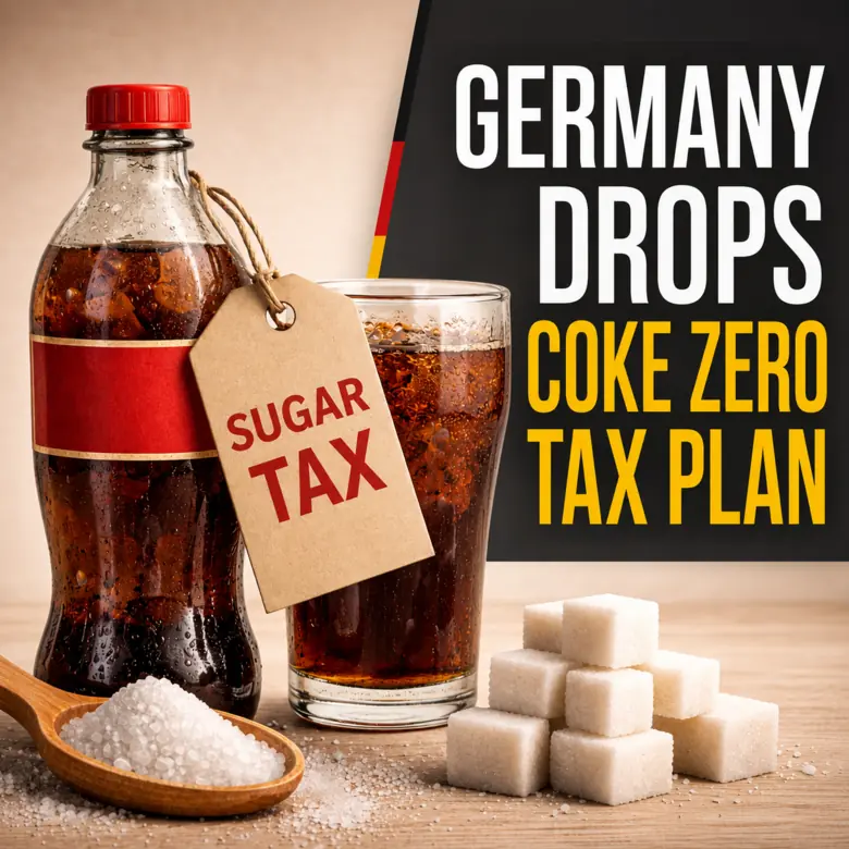 Germany drops Coke Zero tax plan after backlash