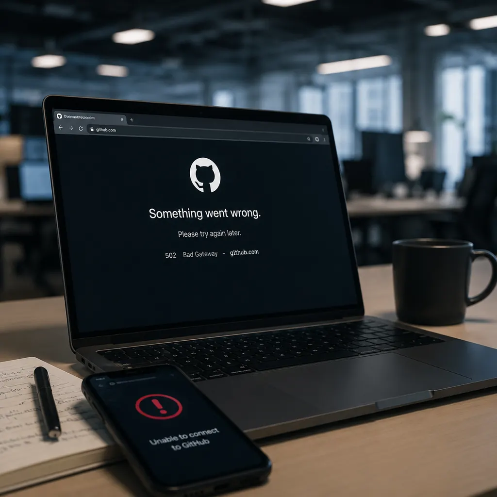 GitHub Down Today: Major Outage Hits Website, API, Actions and Copilot