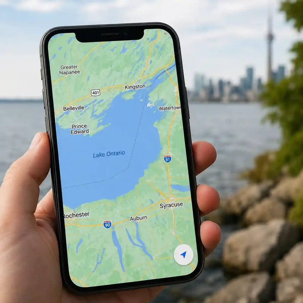 Google Maps Changes Lake Ontario to ‘Lake America’ After Trump Order