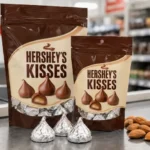 Hersheyâs Kisses Creamy Milk Chocolate bags recalled in Canada over undeclared almonds
