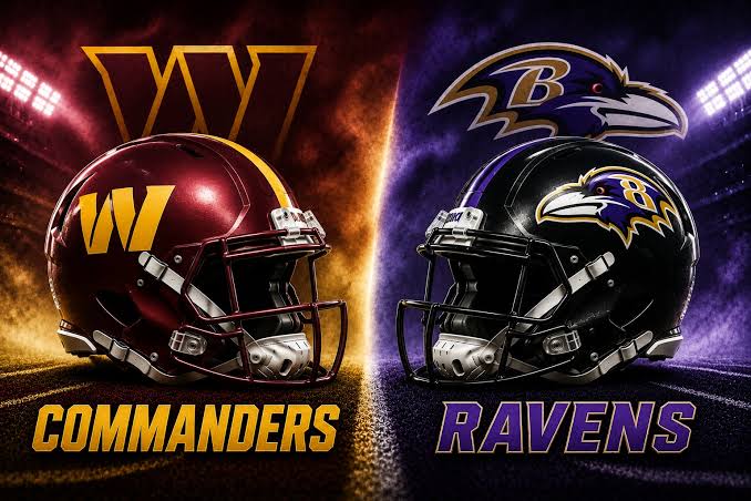 Commanders vs Ravens NFL preseason game 2026