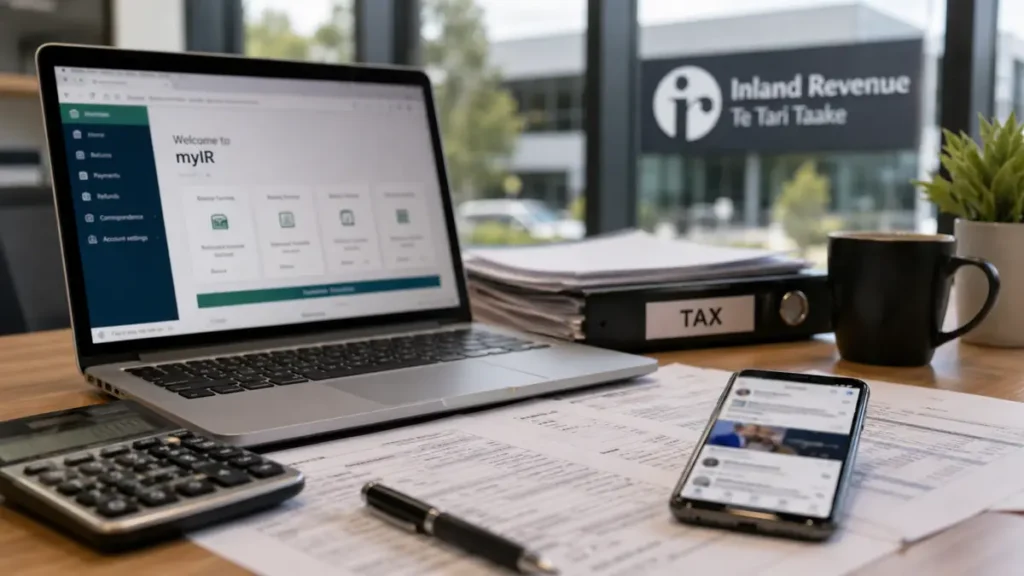 Inland Revenue New Zealand office as nearly 3,000 bogus tax returns are flagged in $4 million claims scheme
