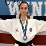 Isabelle Sava, 19-year-old taekwondo world medalist and Queen Mary University law student