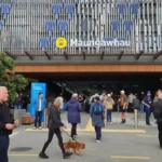 Auckland City Rail Link Maungawhau Station during the public First Look event