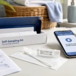 NHS home HPV self-testing kit for cervical cancer screening in England