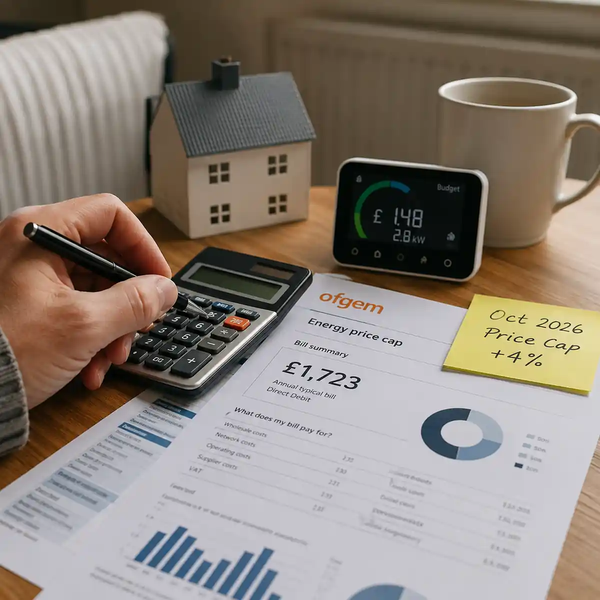 Ofgem Energy Price Cap October 2026: How Much Will Your Bill Rise?