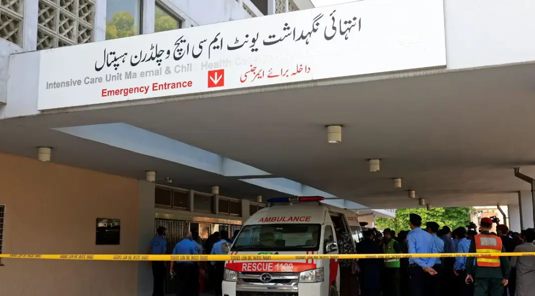 PIMS hospital in Islamabad after fire kills 14 newborn babies