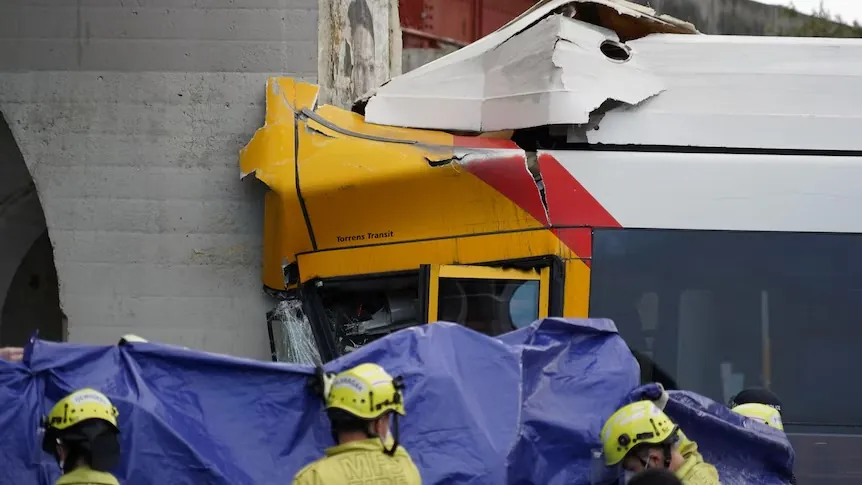 Port Adelaide Bus Crash Today