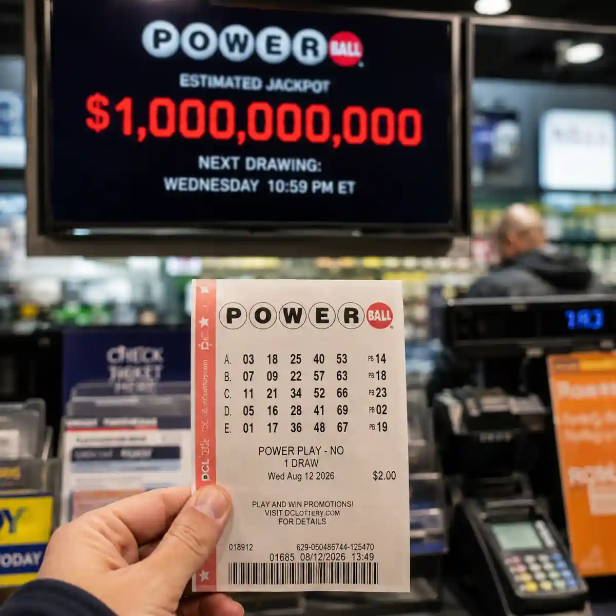 Powerball Jackpot Reaches $1 Billion for Tonight's