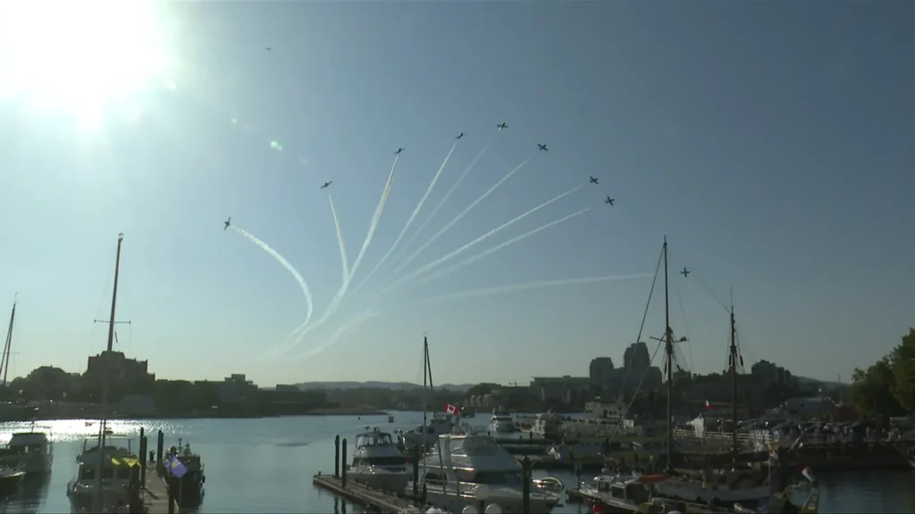 Victoria Snowbirds Show Today