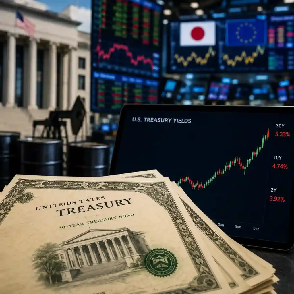 Why Are Treasury Yields Rising Today? Global Bond Sell-Off Rattles Markets