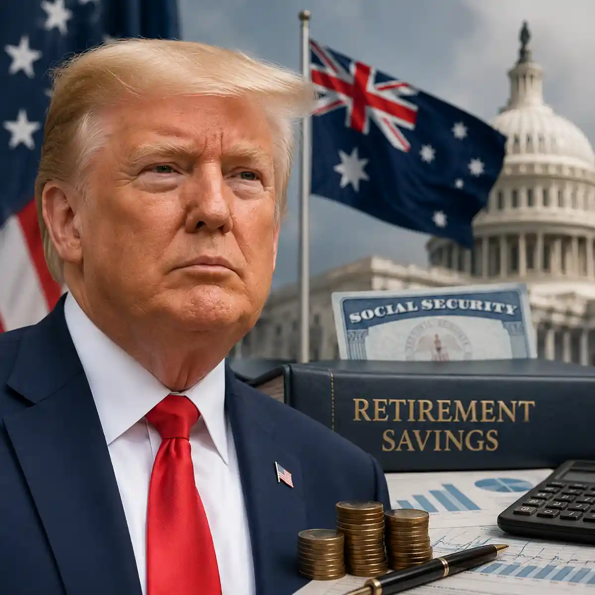 Trump Australia retirement system