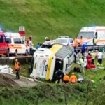 Switzerland Bus Crash: Several Dead After Dutch Tour Coach Overturns in Swiss Alps