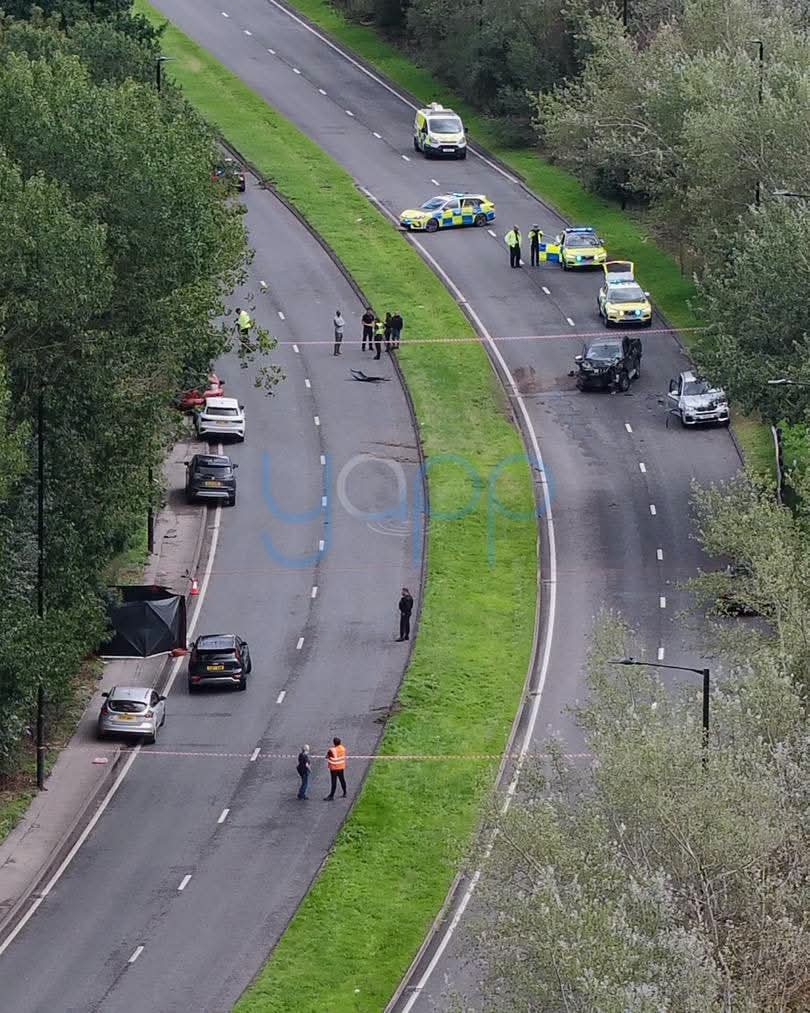White Rose Way closed after the serious Doncaster collision