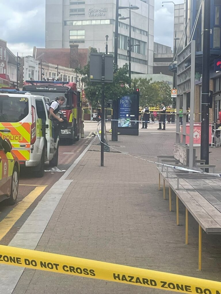 Bromley High Street Stabbing: Four Taken to Hospital as Town Centre Cordoned Off