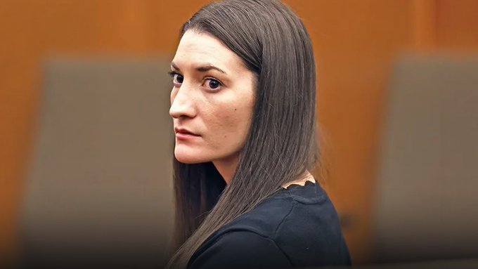 Lindsay Clancy in court during her murder trial