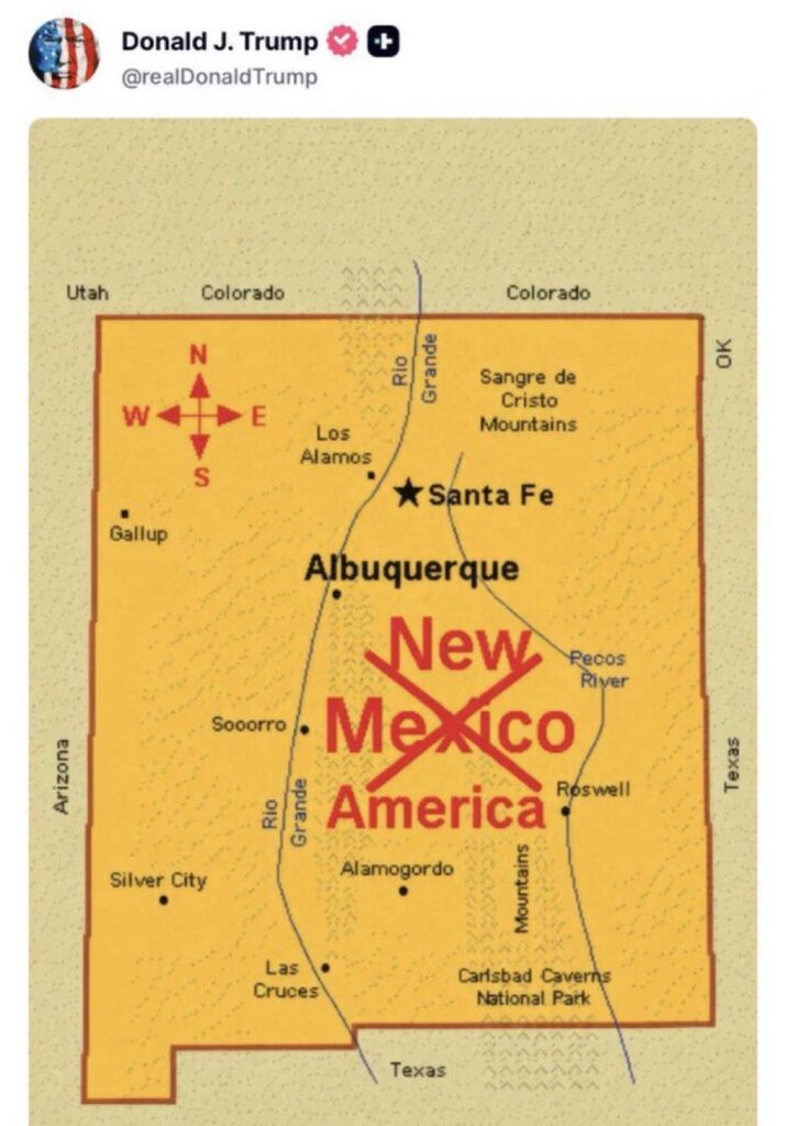 Trump New Mexico New America