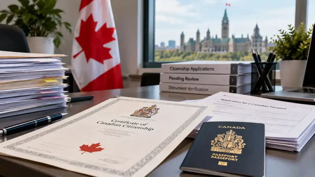 Canada citizenship proof processing time reaches 33 months in September 2026