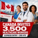Canada Express Entry healthcare draw 2026