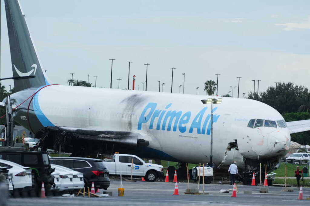 Amazon cargo plane crash