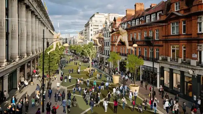 Oxford Street to Go Traffic-Free From October 26 as Major London Changes Begin