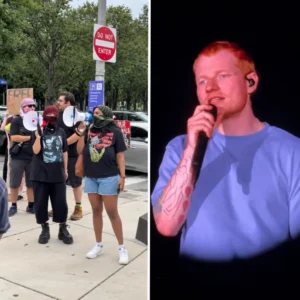 Ed Sheeran Calls Gaza âUnjustifiableâ as Protesters Chant âClown